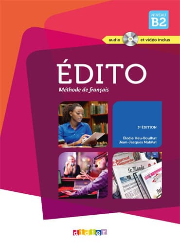 Edito B2 + Cahier d'activités + DVD