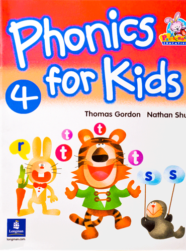 وزیری Phonics For Kids 4 + QR CODE