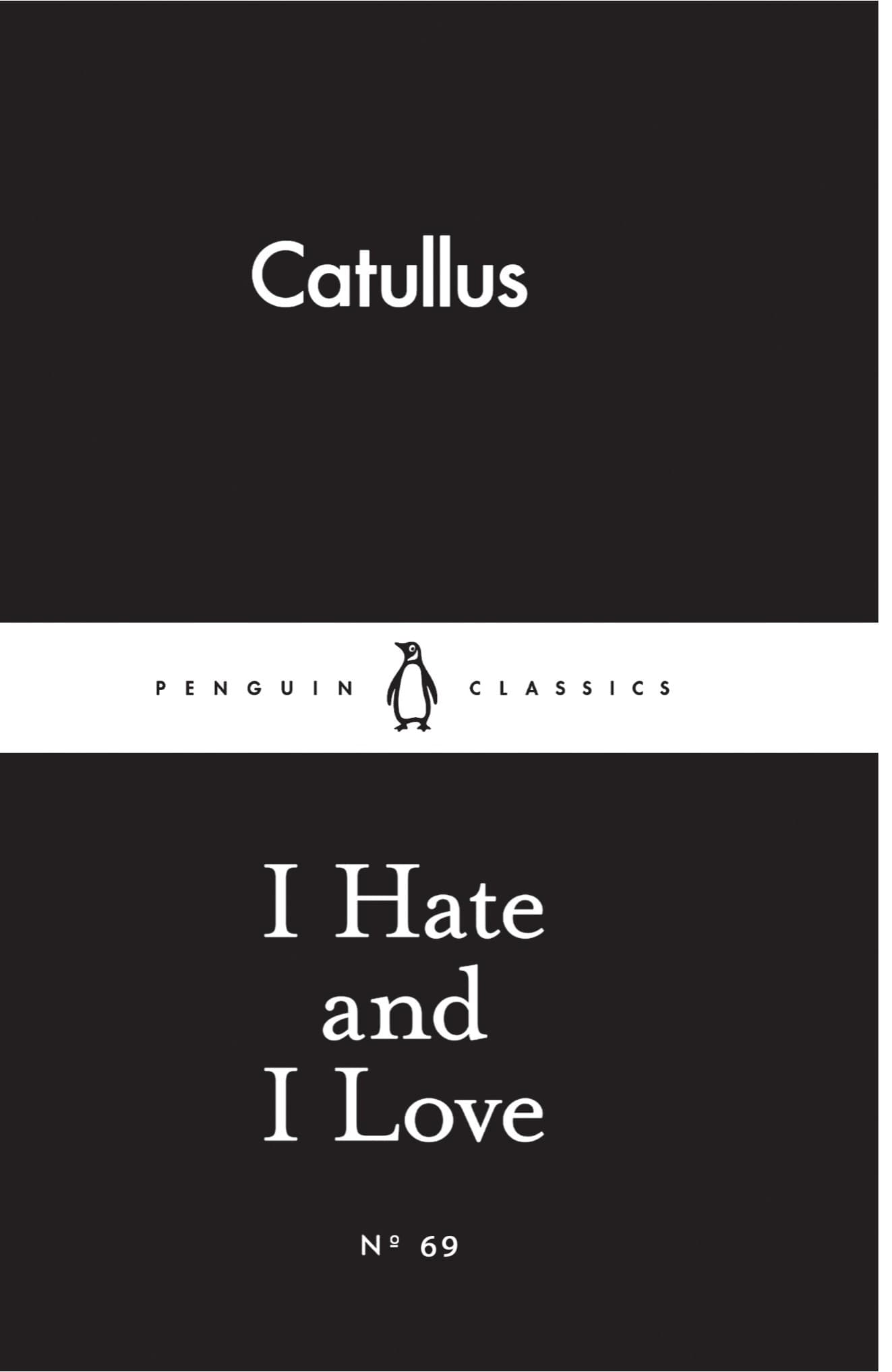 کتاب I Hate and I Love by Catullus