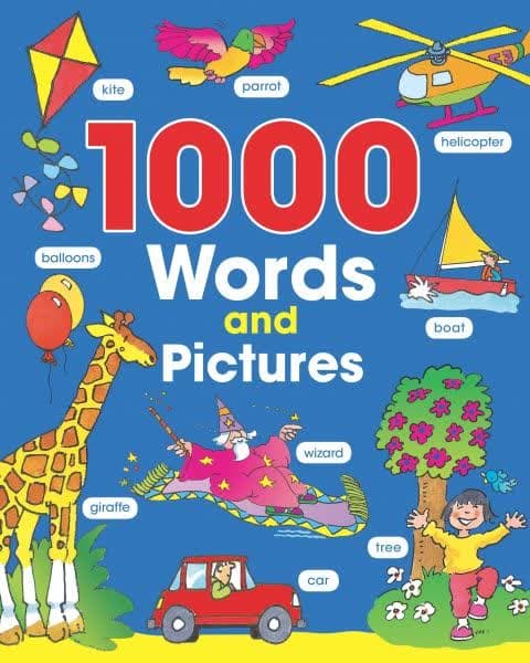 1000 WORDS AND PICTURES (Original Book)