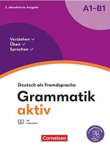 2023 Grammatik aktiv: A1 – B1 + QR  code رنگی رحلی