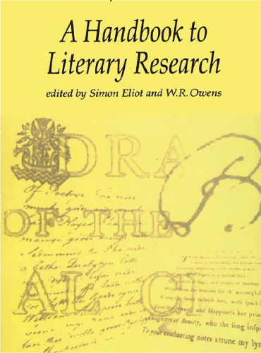 کتاب A handbook to literary research