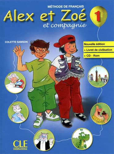 Alex et Zoé 1 + Cahier d'activité + lecture + CD