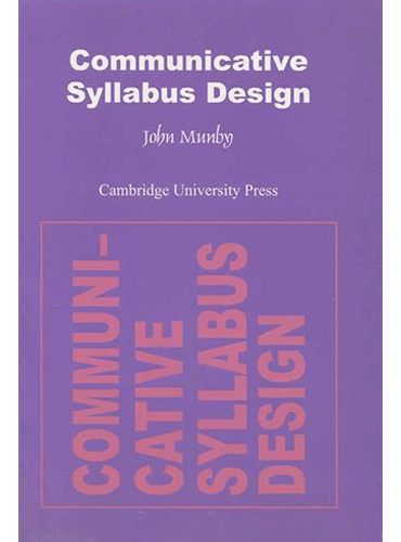 Communicative Syllabus Design