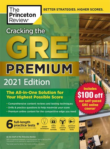 Cracking the GRE Premium 2021 Edition