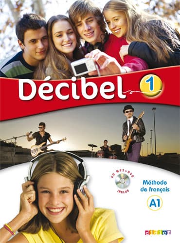 Décibel 1 niv.A1 + Cahier d'activités + CD mp3 + DVD