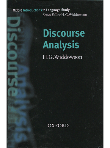 Discourse Analysis by Widdowson