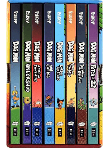Dog Man Series 12  Books Collection Set By Dav Pilkey