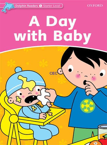 Dolphin Readers Starter Level: A Day with Baby + QR code