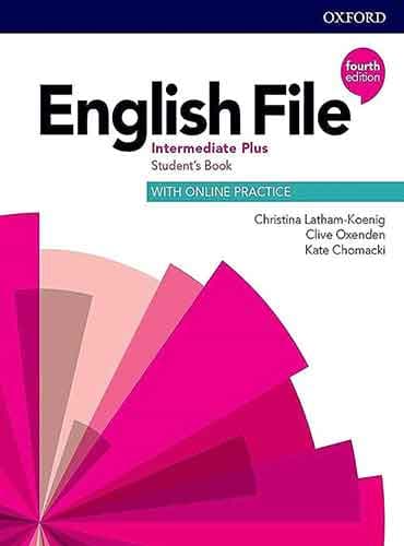 English File Intermediate Plus + CD 4th edition نسخه اورجینال