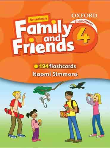 Flashcards American Family and Friends 4 Second Edition