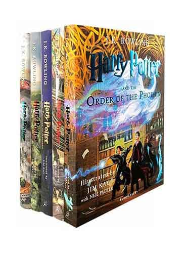 Harry Potter Collection - Illustrated Edition 1 to 5