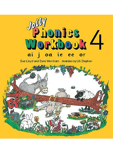 کتاب Jolly Phonics 4: Workbook