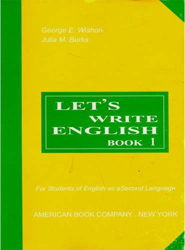 let's write english book 1