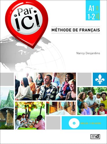 Méthode de français Par ici A1 / 1-2 + CD