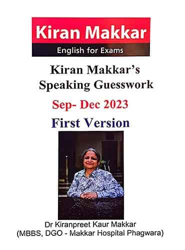 Makkar IELTS Speaking September to December 2023