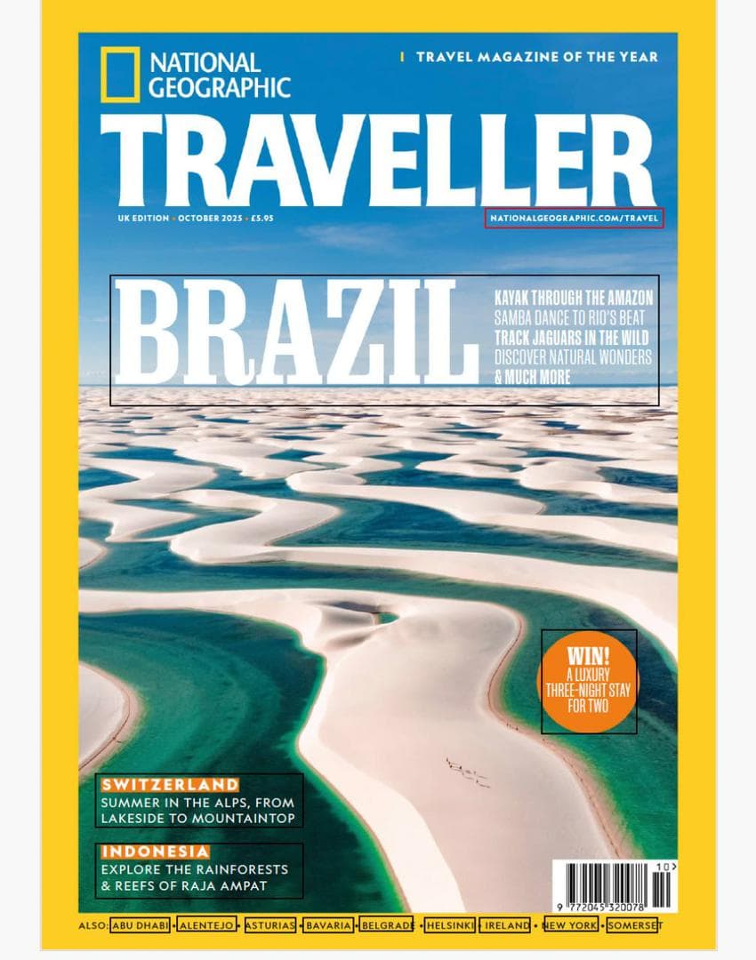 National Geographic Traveller (UK) October 2025