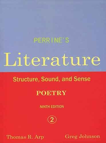 Perrine's Literature 2 poetry (9th Edition)