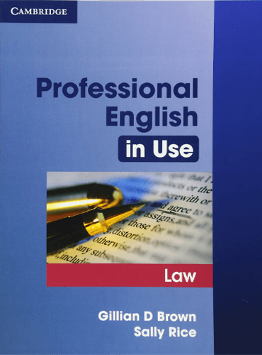 Professional English in Use law