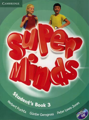 Super Minds 3 + Workbook +DVD گلاسه