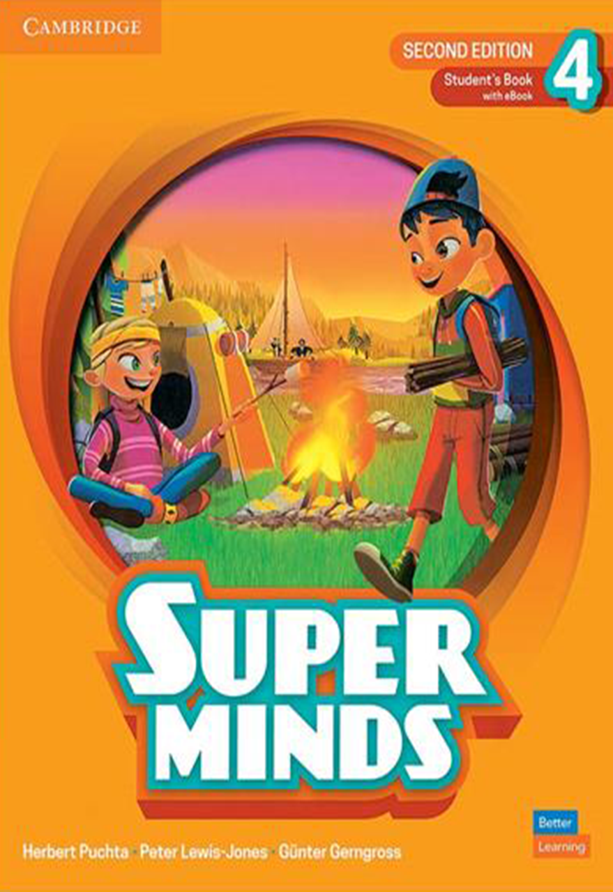 Super Minds 4 (2nd) SB+WB+DVD