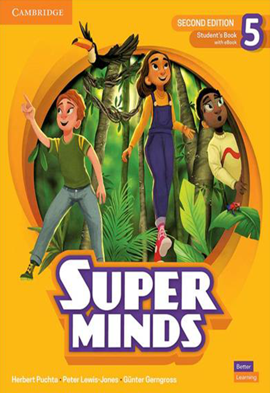 Super Minds 5 (2nd) SB+WB+DVD