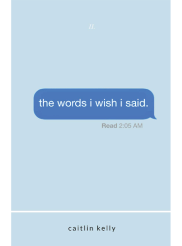 the words i wish i said