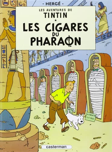 TINTIN T04: Les Cigares du pharaon
