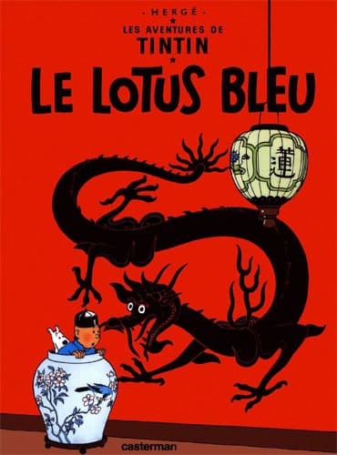 TINTIN T05: Le Lotus Bleu