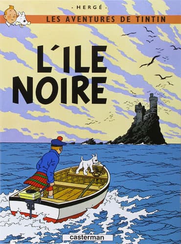TINTIN T07: L'île Noire