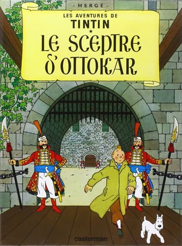 TINTIN T08: Le sceptre d'Ottokar