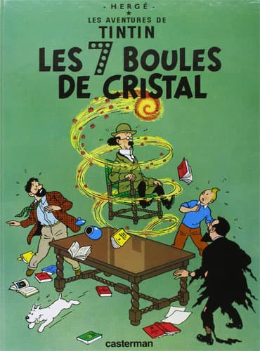 TINTIN T13: Les 7 boules de Cristal