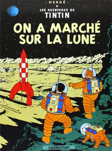 TINTIN T17: On a marché sur la Lune