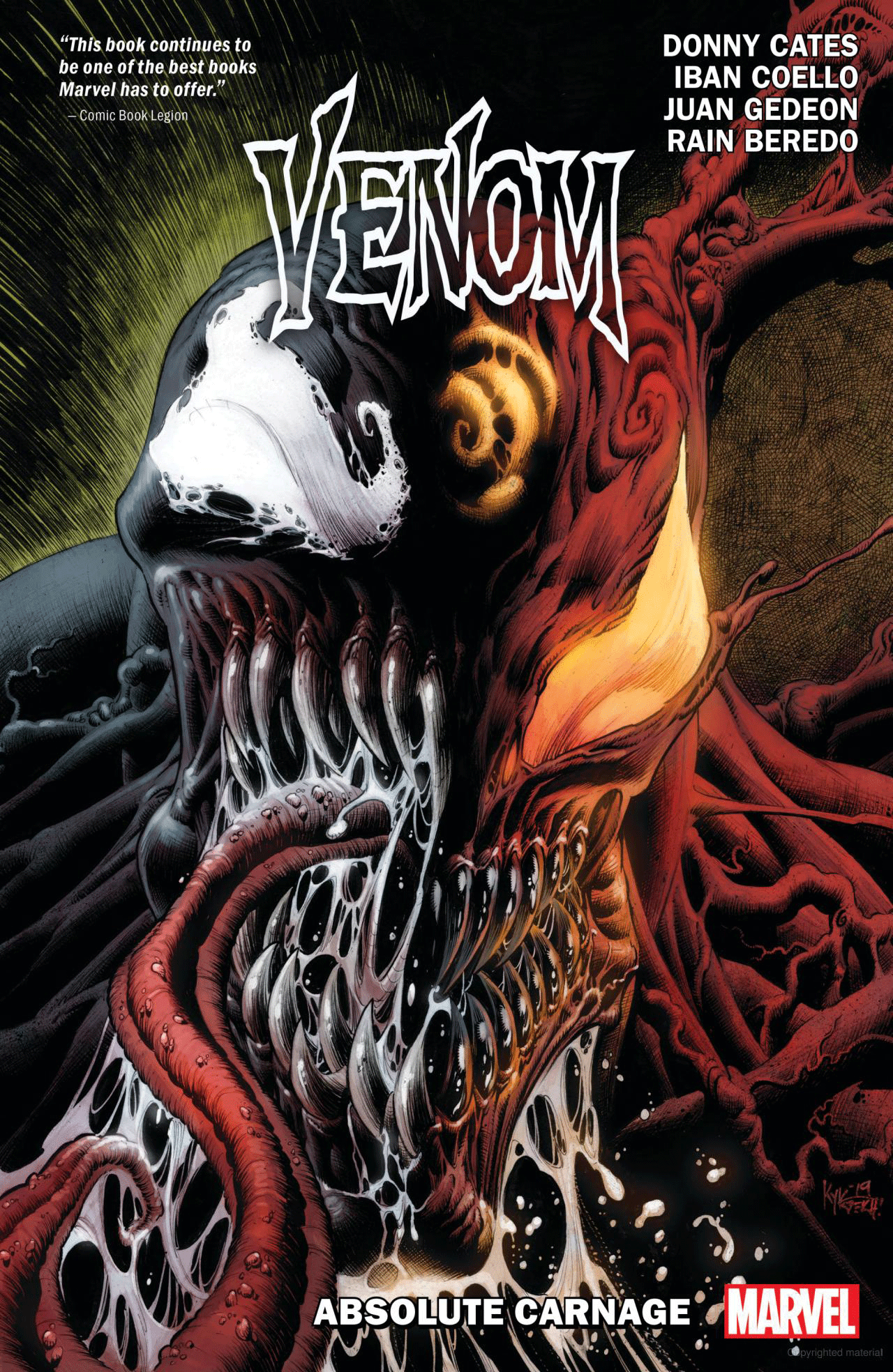 VENOM BY DONNY CATES VOL. 3: ABSOLUTE CARNAGE کمیک