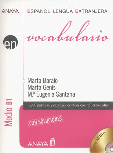 Vocabulario: Nivel Medio B1