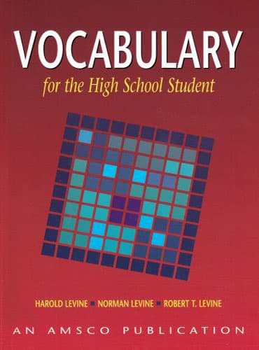 Vocabulary for the High School Student (4th Edition)
