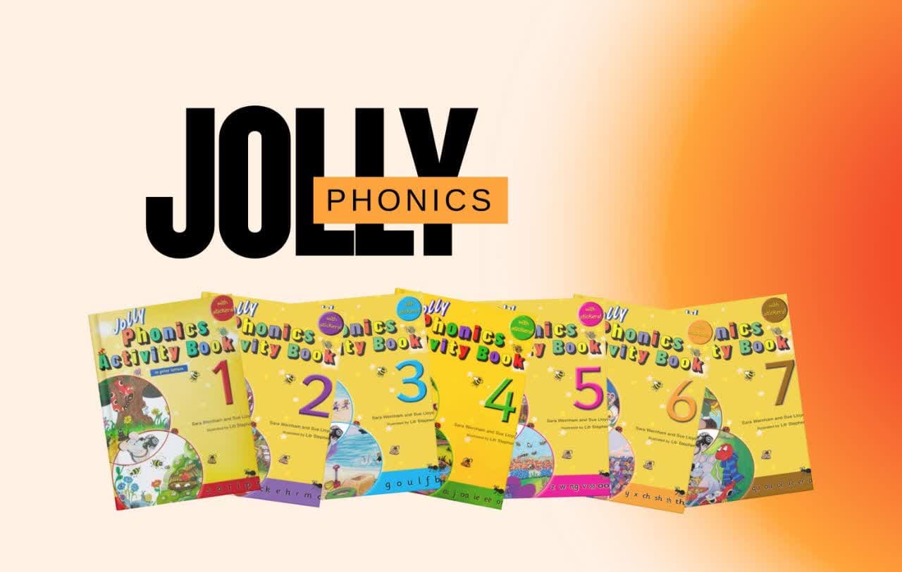خرید و معرفی مجموعه Jolly Phonics، آموزش اصولی حروف و صداهای زبان انگلیسی برای کودکان