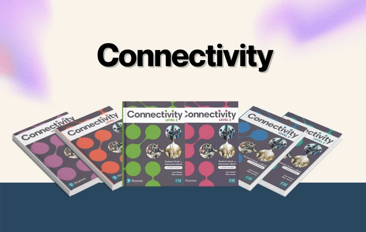 مجموعه Connectivity با کتابهای دانشآموز و کتاب کار همراه با QR Code، برای یادگیری زبان