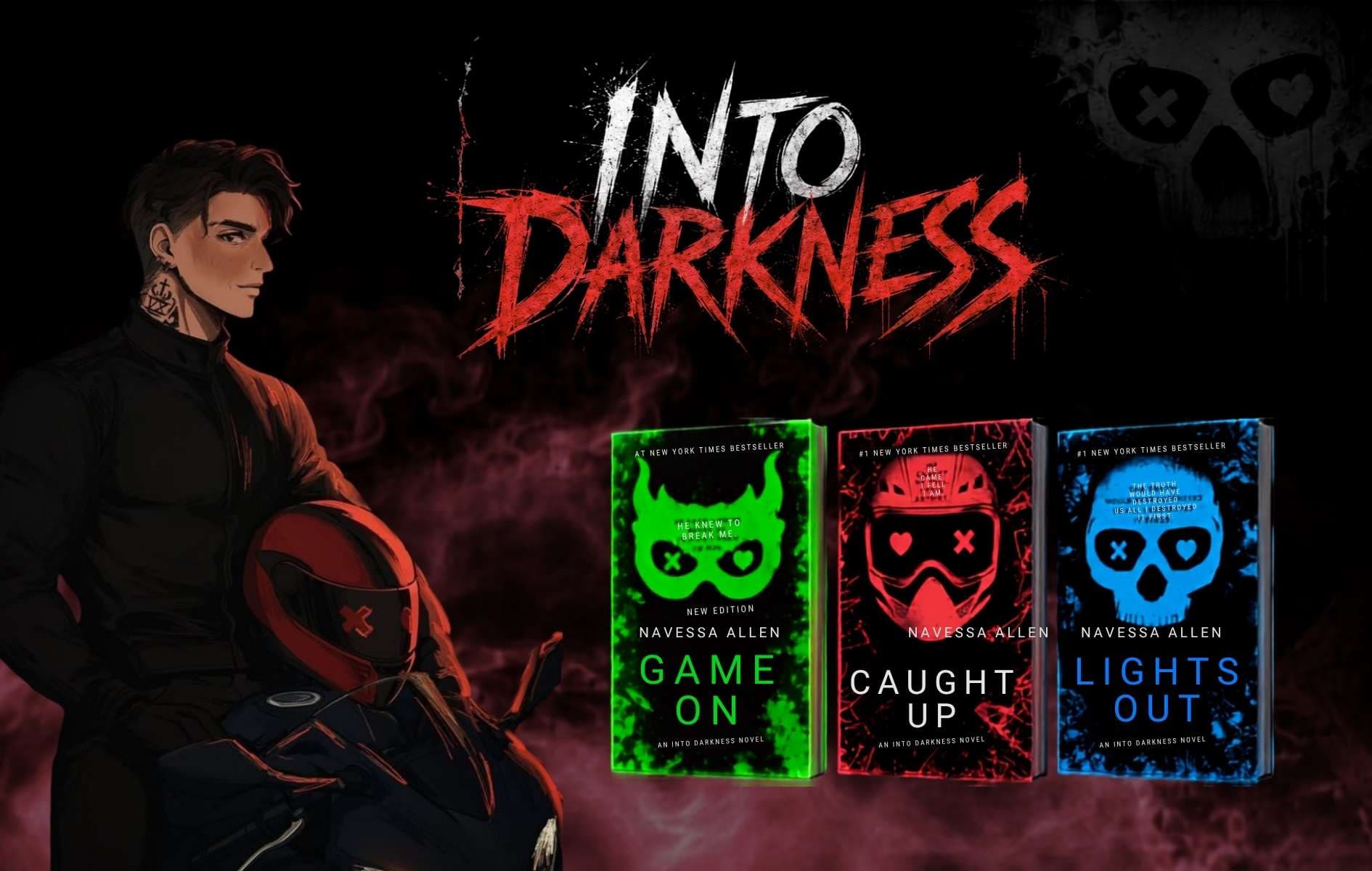 معرفی مجموعه Into Darkness / اینتو دارکنس اثر Navessa Allen / ناوِسا اَلِن، ترتیب خواندن و داستان جلدها