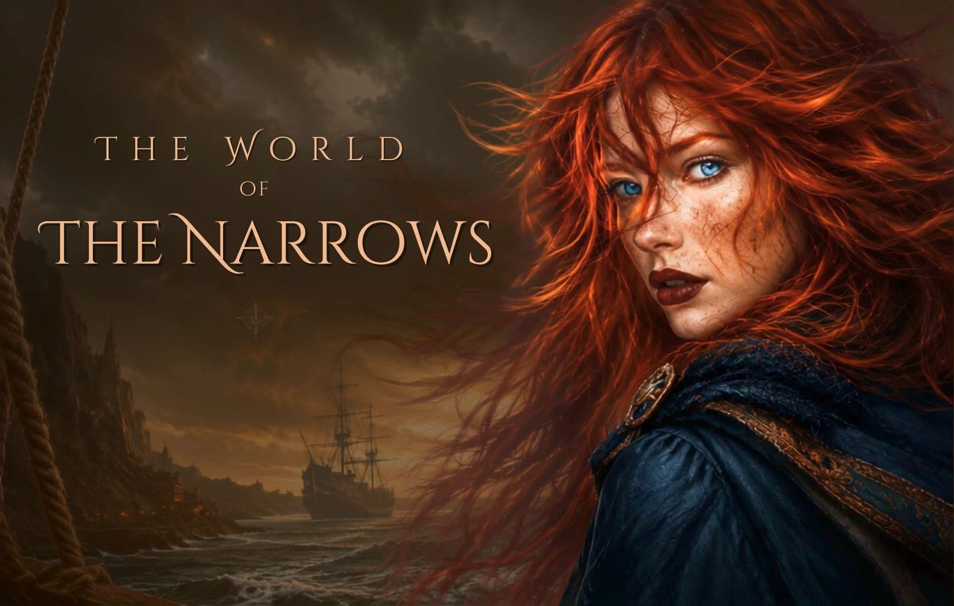 معرفی مجموعه The World of the Narrows / دِ ورلد آو دِ نَروز اثر Adrienne Young / اِیدرین یانگ، ترتیب خواندن و داستان جلدها