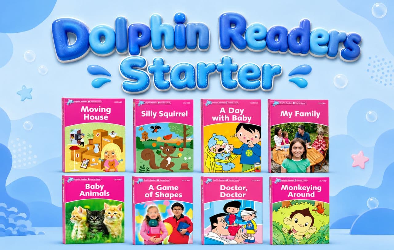 معرفی مجموعه Dolphin Readers Starter / دالفین ریدرز استارتر؛ کتاب داستان انگلیسی کودکان
