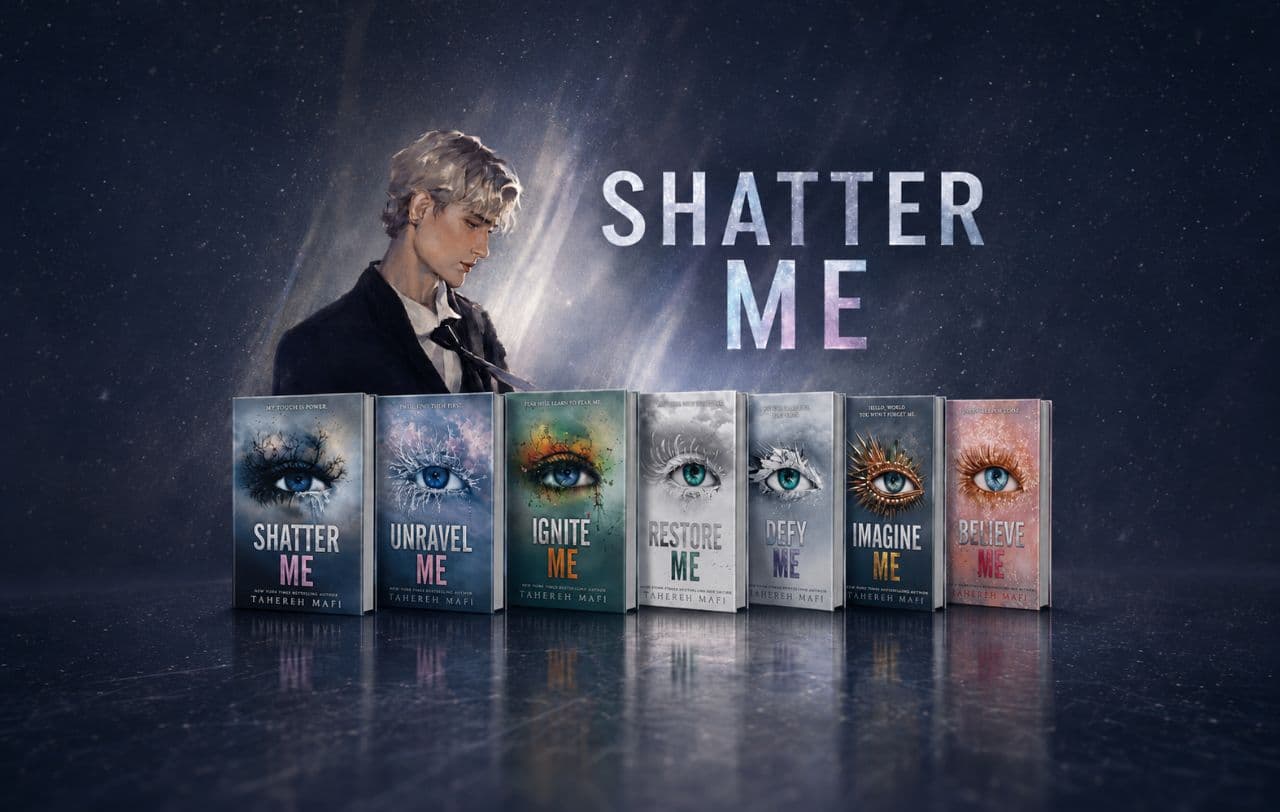 معرفی مجموعه Shatter Me / شَتِر می؛ ترتیب ۱۱ کتاب، داستان جلدها و راهنمای مطالعه