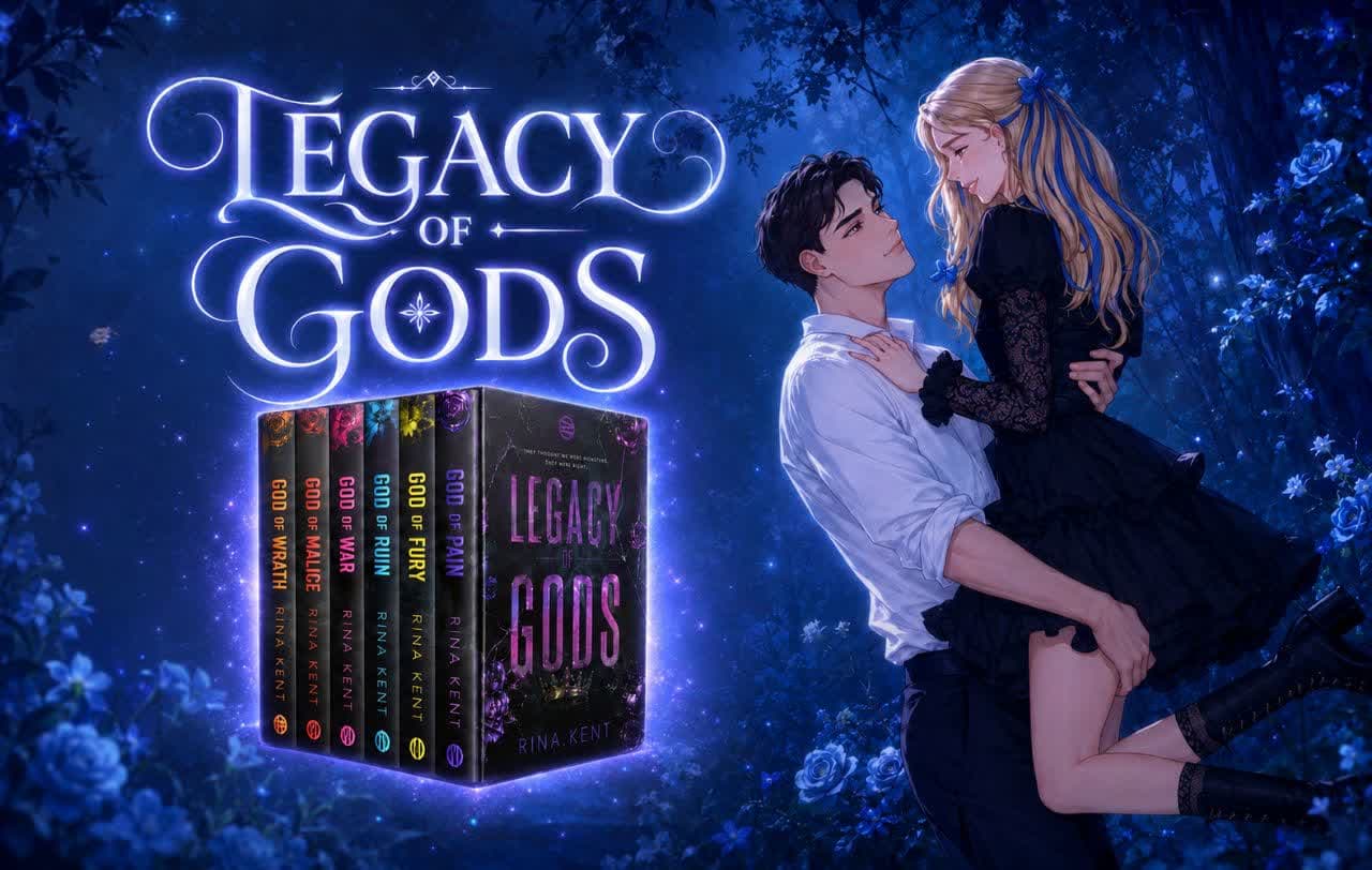معرفی و خرید مجموعه Legacy of Gods؛ دارک رومنس کالجی از Rina Kent