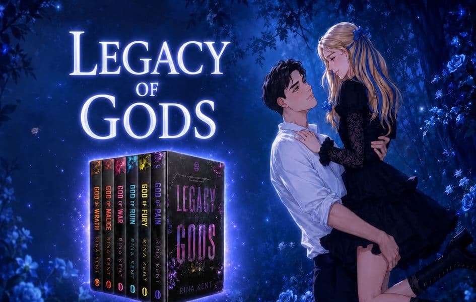 معرفی و خرید مجموعه Legacy of Gods؛ دارک رومنس کالجی از Rina Kent