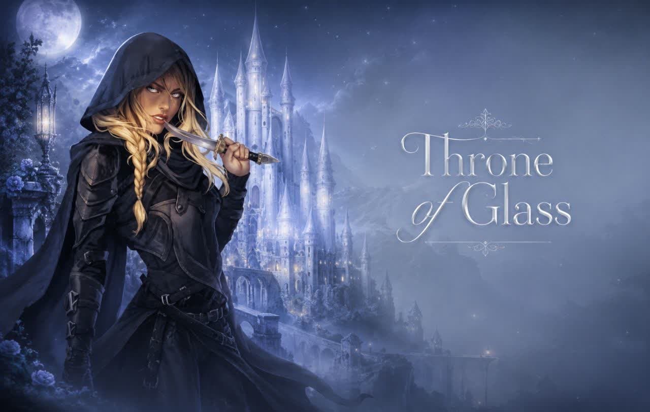 معرفی و خرید مجموعه Throne of Glass اثر Sarah J. Maas؛ ترتیب خواندن کتابهای سریر شیشهای