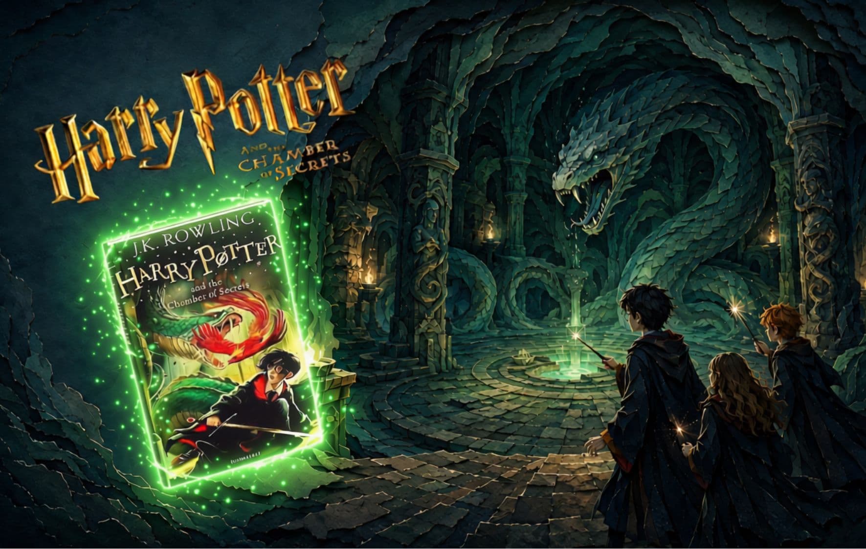 معرفی کتاب Harry Potter and the Chamber of Secrets (هری پاتر و تالار اسرار) اثر جی. کی. رولینگ