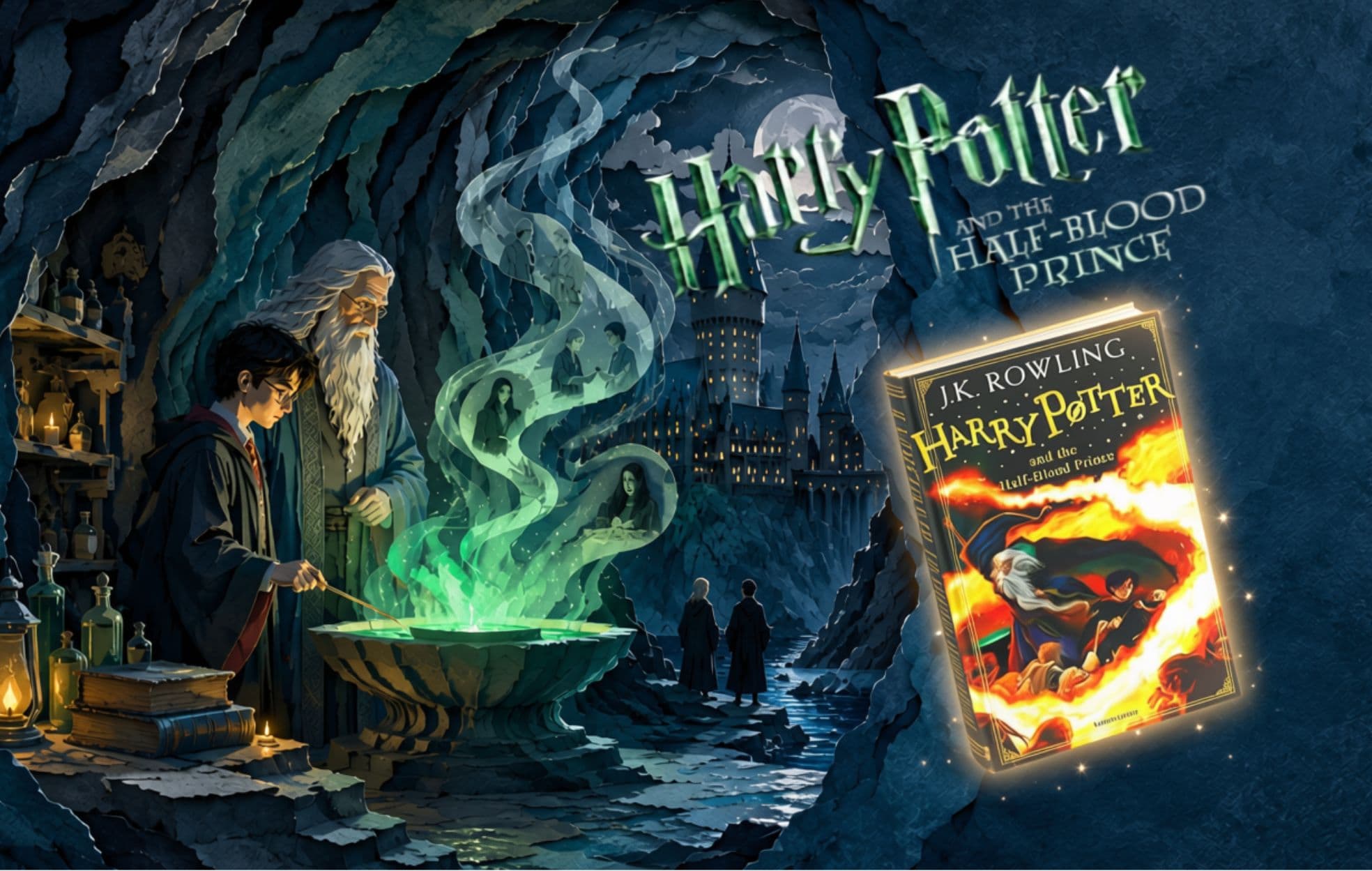 معرفی کتاب Harry Potter and the Half-Blood Prince؛ هری پاتر و شاهزاده دورگه