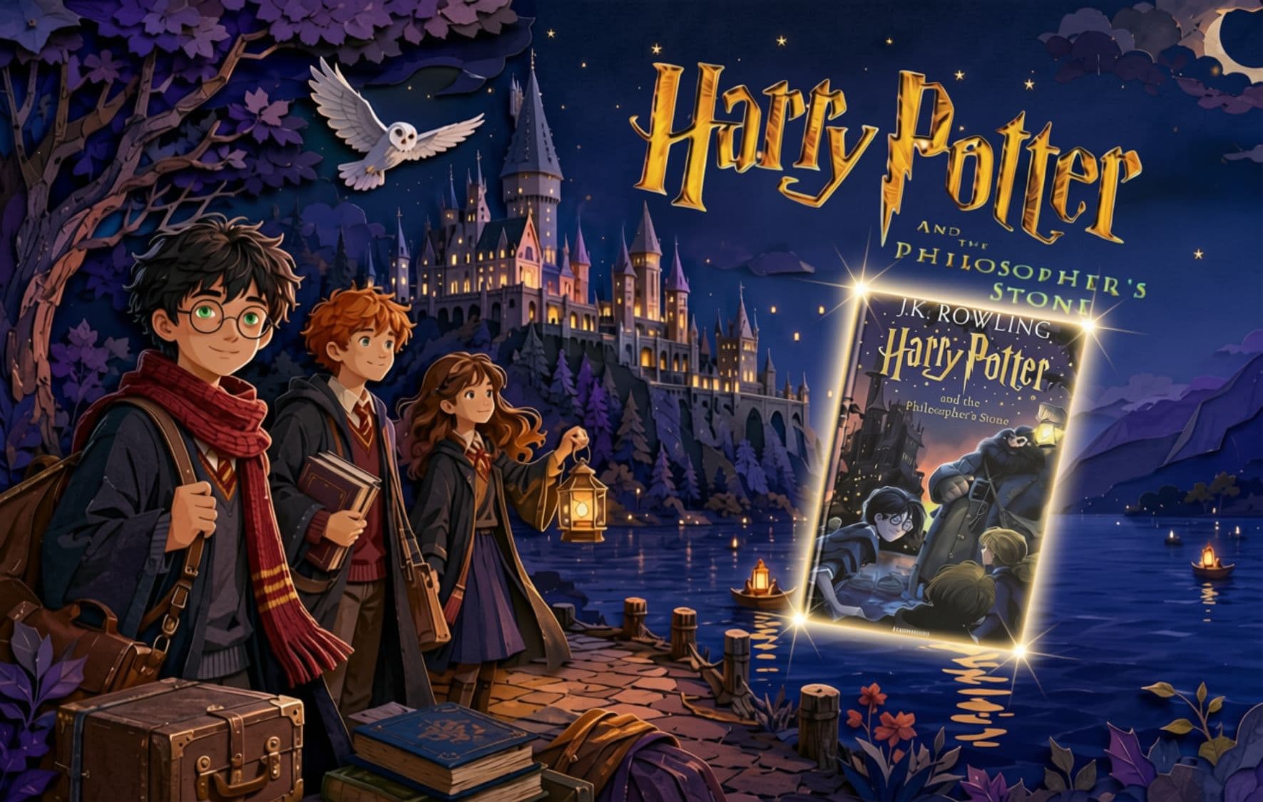 معرفی کتاب Harry Potter and the Philosopher’s Stone (هری پاتر و سنگ جادو) اثر جی. کی. رولینگ