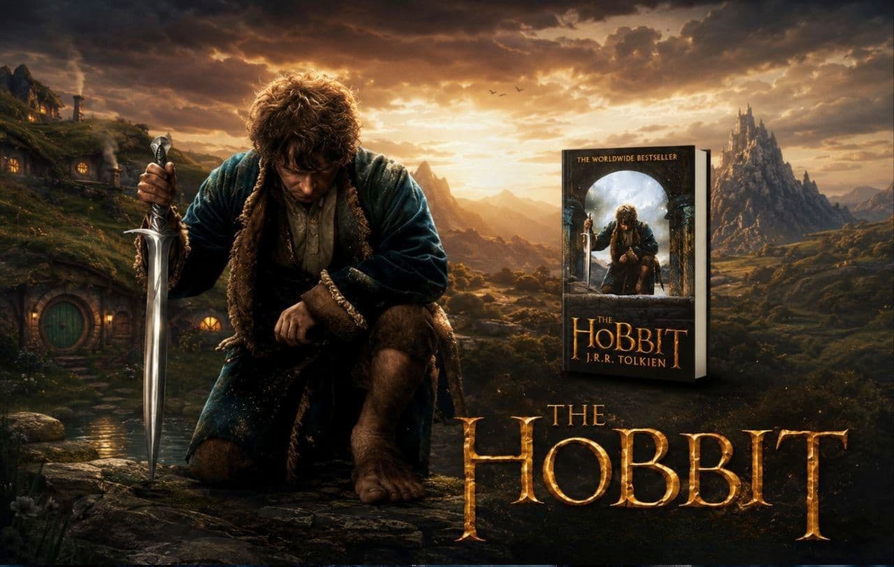 معرفی کتاب The Hobbit / هابیت اثر J.R.R. Tolkien / جی. آر. آر. تالکین