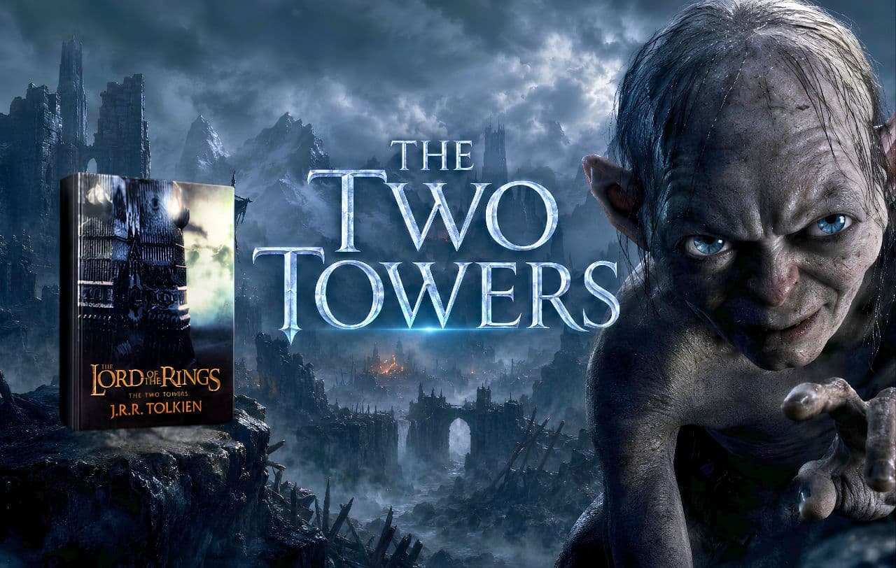 معرفی کتاب The Two Towers / دو برج؛ جلد دوم ارباب حلقهها